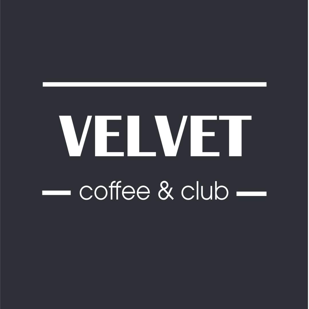 Velvet coffee & club logo